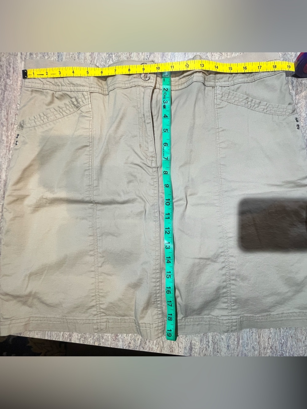 Karen Scott Beige/Tan Skort - Picture 7 of 9